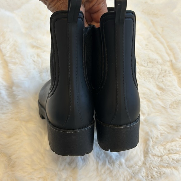 Jeffrey Campbell Cloudy Rain Boots Black - Picture 6 of 10